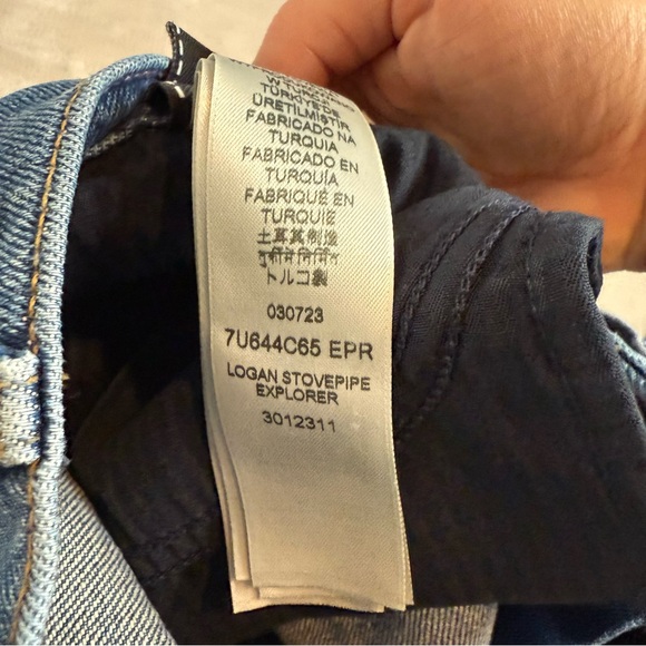 7 For All Mankind Logan Straight Leg Jeans | Women’s Size 30 - Picture 10 of 10